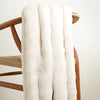 THROW FAUX FUR-IVORY PC4406-THR