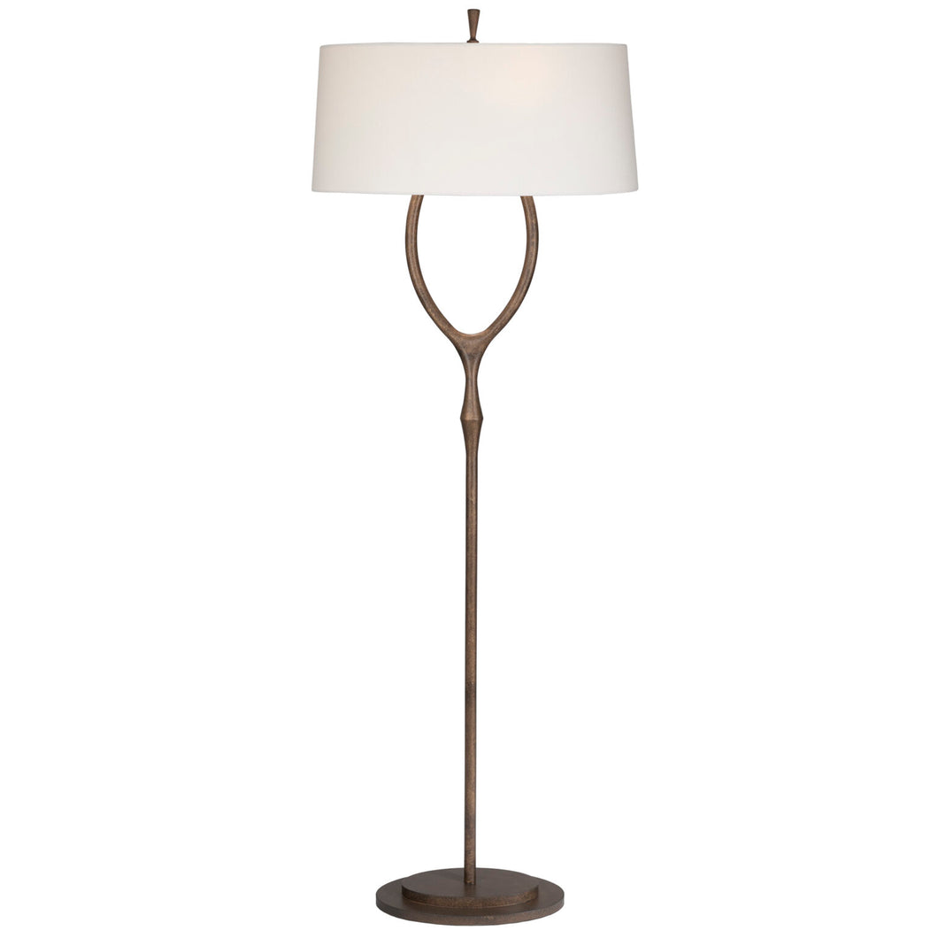 Dancer Bronze Lamp 74”