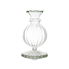 Load image into Gallery viewer, Bud Vase, green trim Miss Ann 710513
