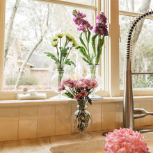 Load image into Gallery viewer, Bud Vase, green trim Miss Ann 710513
