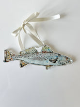Load image into Gallery viewer, "Speckled Sea Trout" ornament

