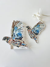 Load image into Gallery viewer, "Quaint Quail" ornament
