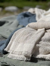 Load image into Gallery viewer, RUMOR NATURAL LINEN THROW
