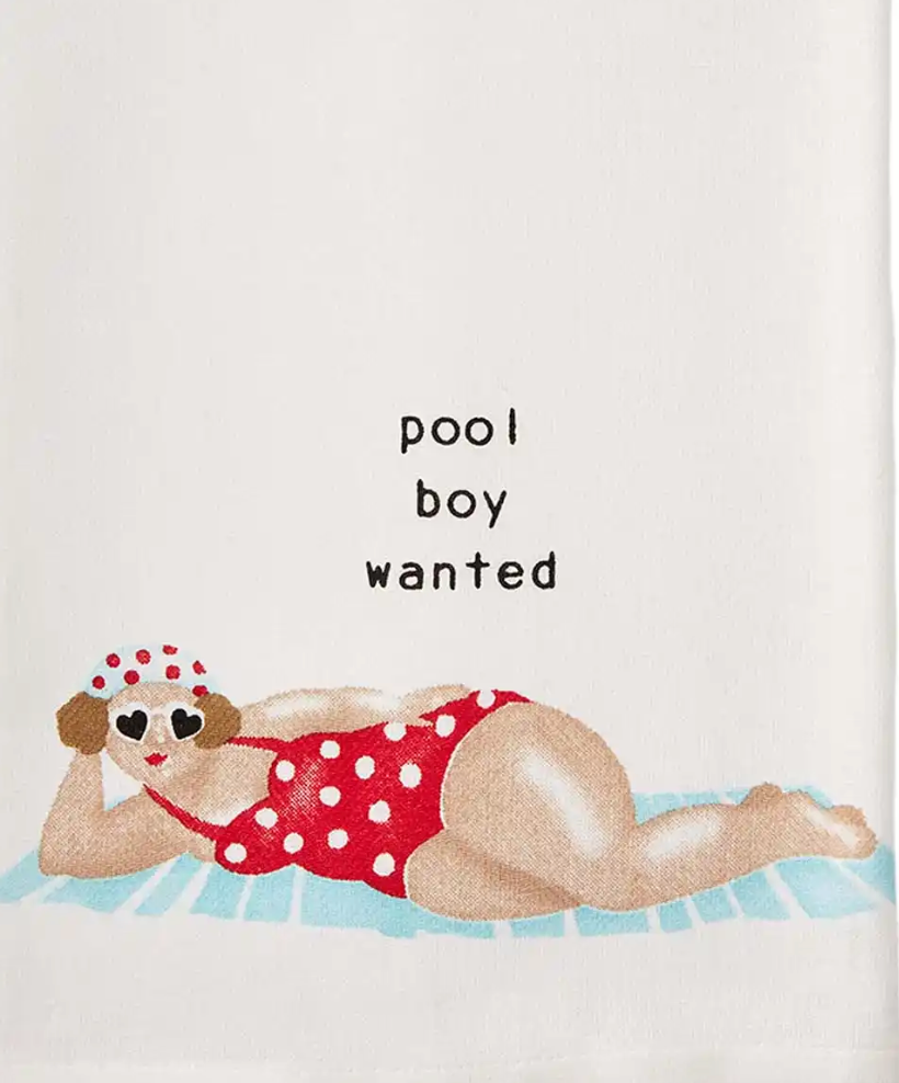 Pool Boy Hand Towel