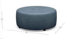 Load image into Gallery viewer, Pouf Round Ottoman 5-161634
