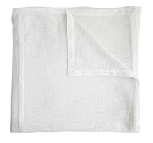 Load image into Gallery viewer, Chunky Woven Coverlet - White
