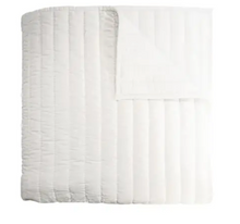 Load image into Gallery viewer, Channel Velvet Quilt - White
