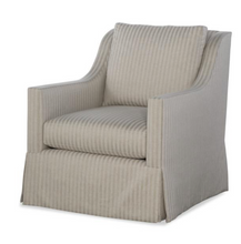 Load image into Gallery viewer, Antonio Skirted Swivel Chair
