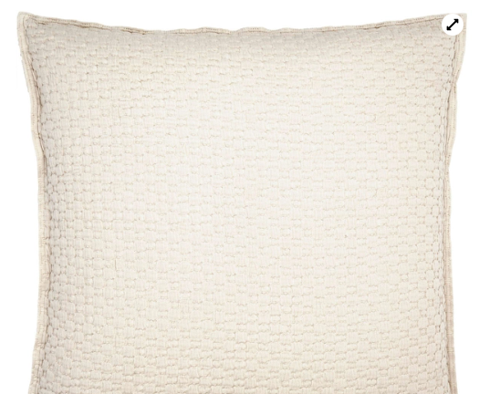 Lodi Euro Sham- White