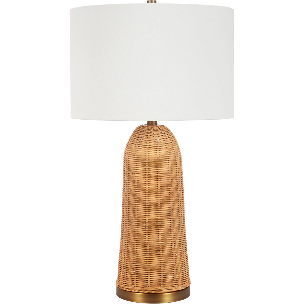 Freya Rattan Table Lamp