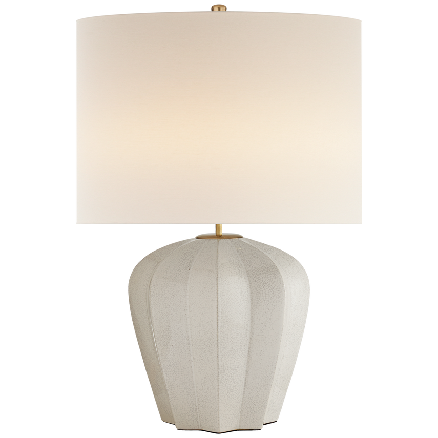 Pierrepont Medium Table Lamp - Bone Craquelure