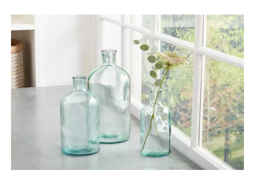 Clear Glass Vase