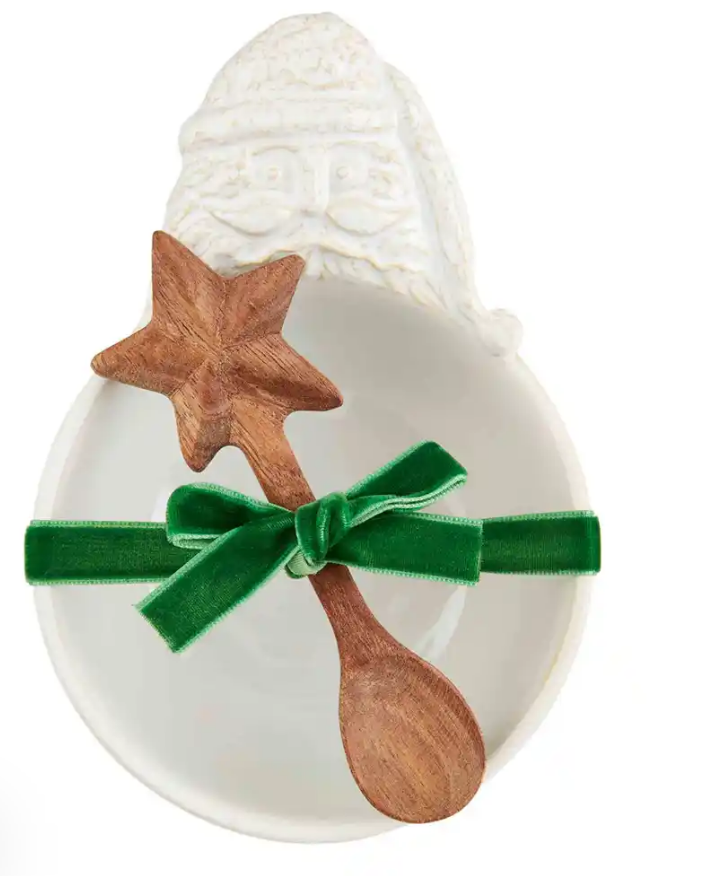 White Christmas Candy Bowl