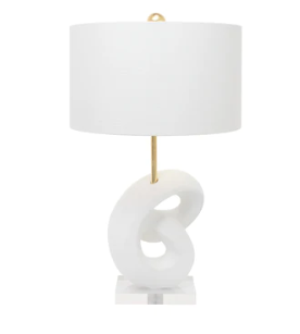 Danielli White Table Lamp