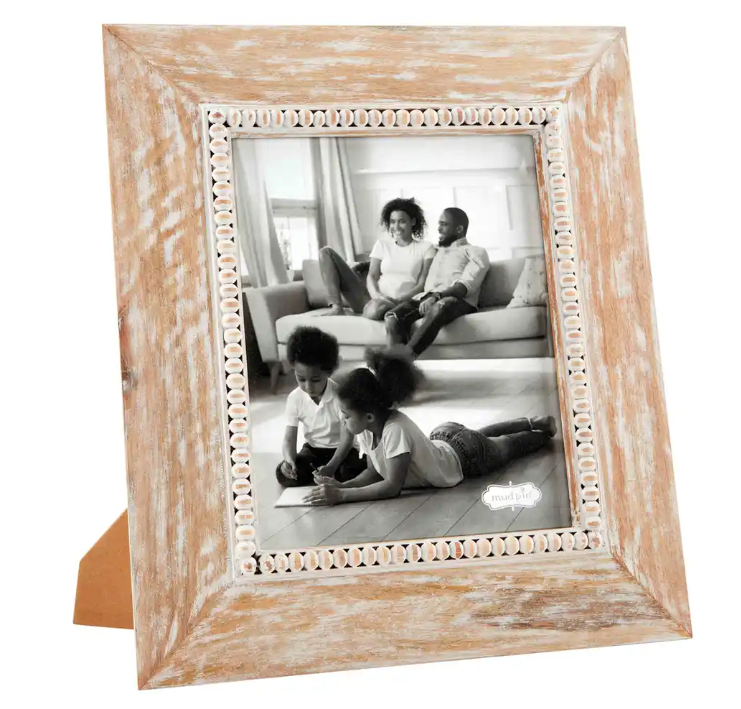 Two Tone Beaded Frame