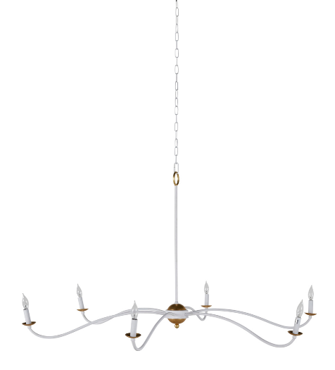 Irvine Chandelier-White
