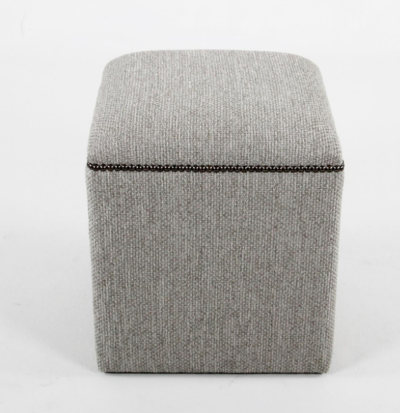 Small Ottoman, Luscious Spinach