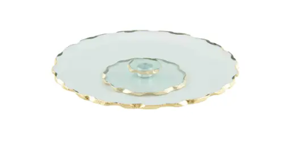 Gold Edge Lazy Susan