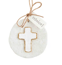 Load image into Gallery viewer, Cross and Manger Paper Ornaments
