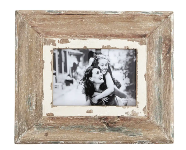 5x7 Weathered Wood Frame