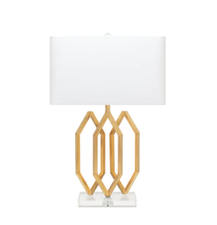 Prescott Table Lamp, Linen Shade
