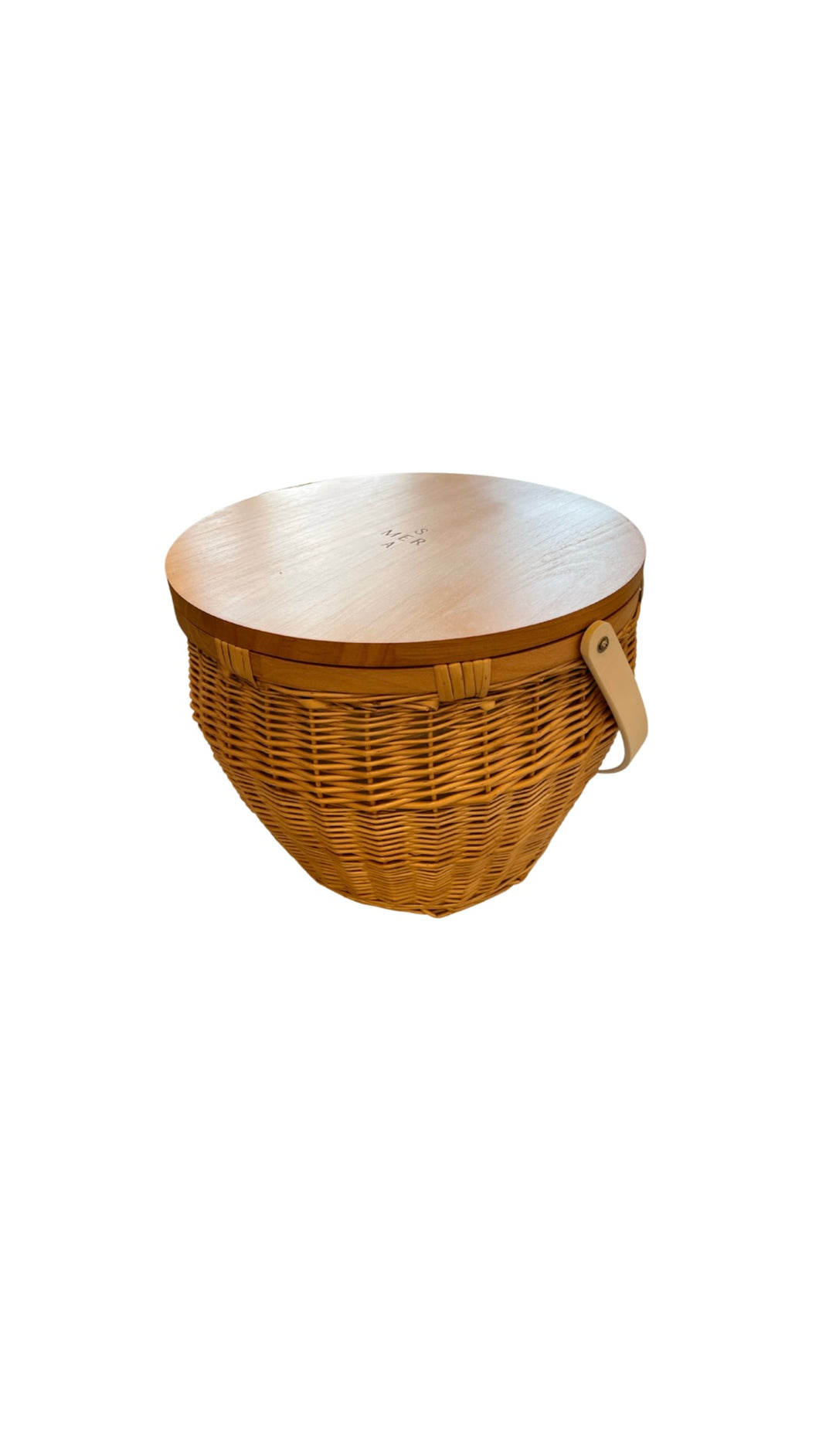 Sun Bamboo Picnic Basket