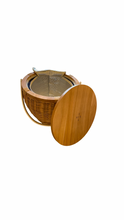 Load image into Gallery viewer, Sun Bamboo Picnic Basket
