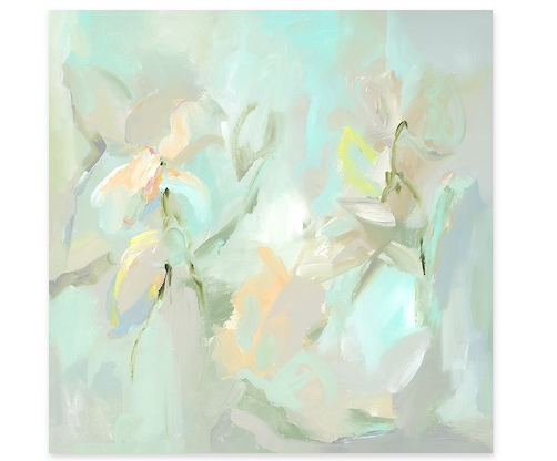 Botanical Abstract I, 40x40