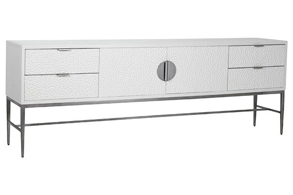 Lowes Sideboard Grey/White 86x17x30