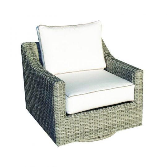 Venue Swivel Outdoor Glider-Pebble Sand