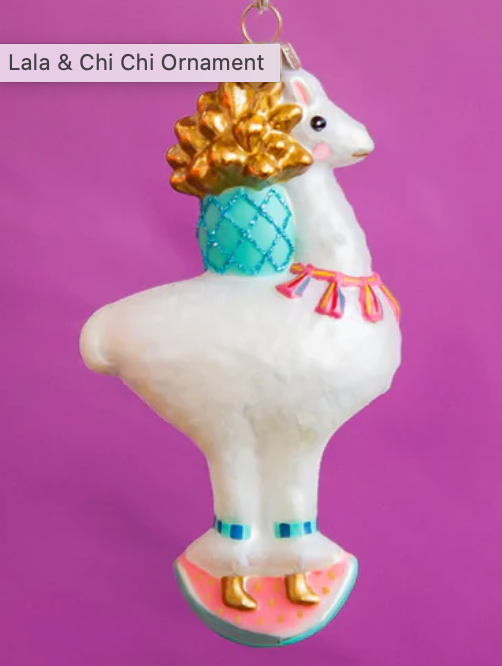 La La Llama Ornament