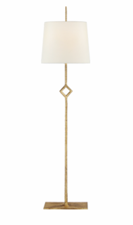Cranston Buffet Lamp in Gilded Iron 34.75