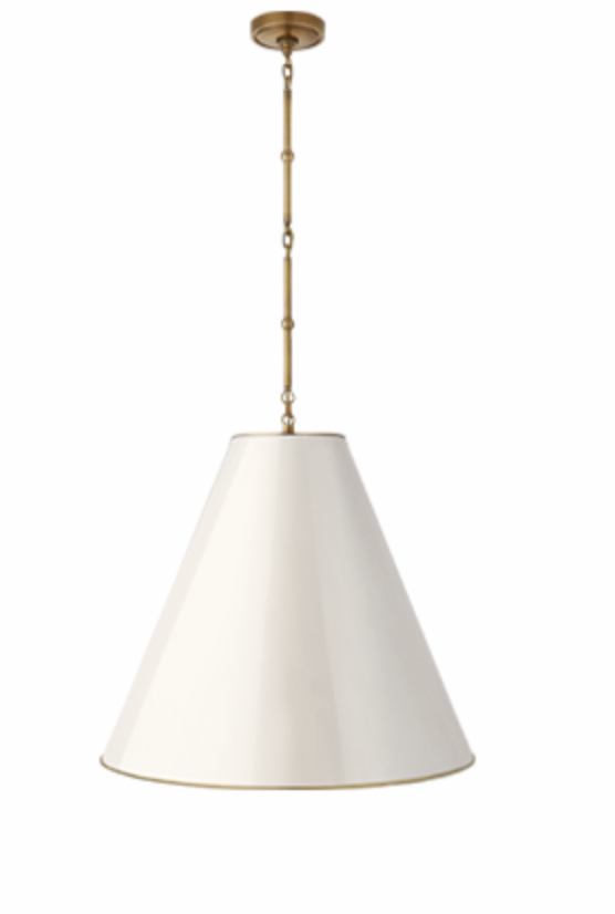Goodman Large Hanging Lamp - Antique Brass