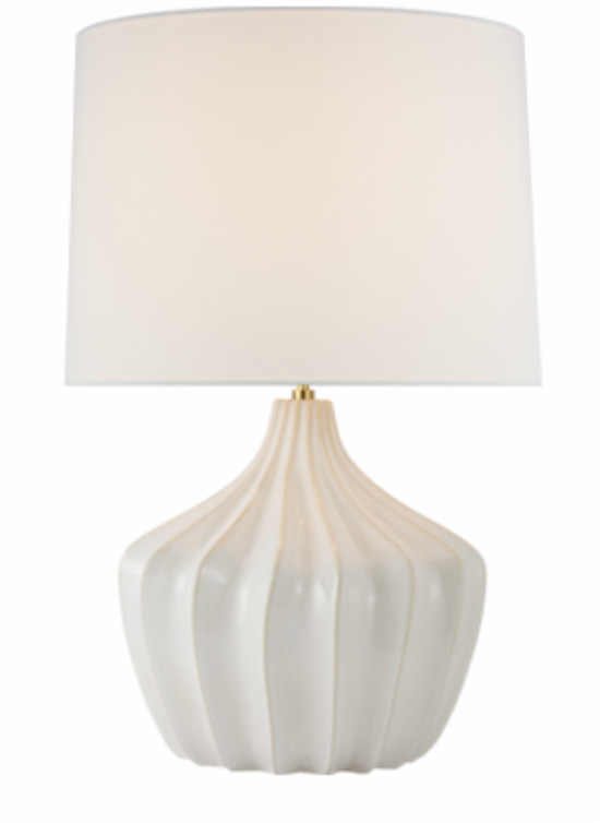 Sur Large Table Lamp- Washed Ivory