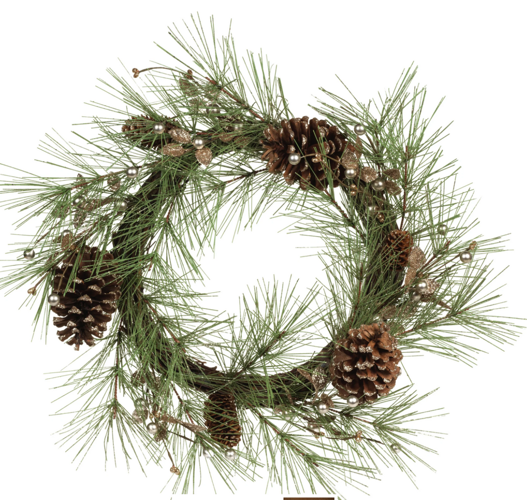 Needle Pine Tree w/ Glitter- Large 20