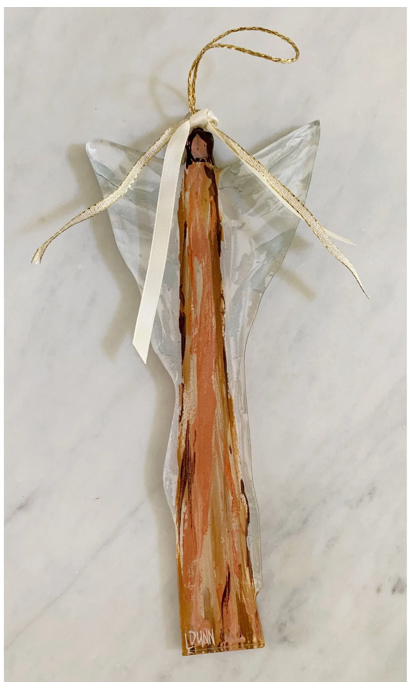 Hallelujah Acrylic Angel Ornament