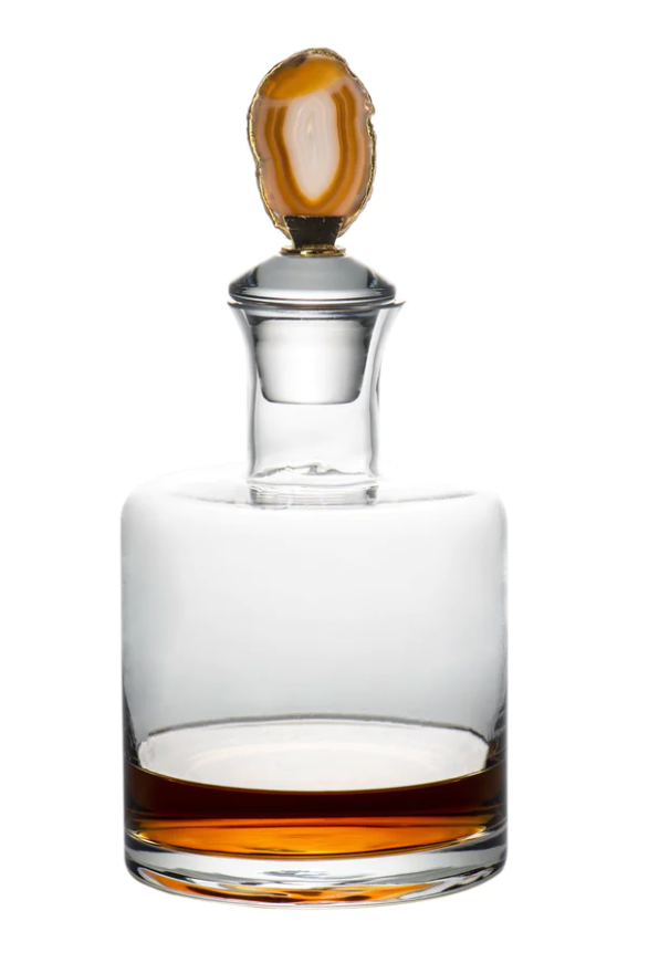 Brown Agate Decanter