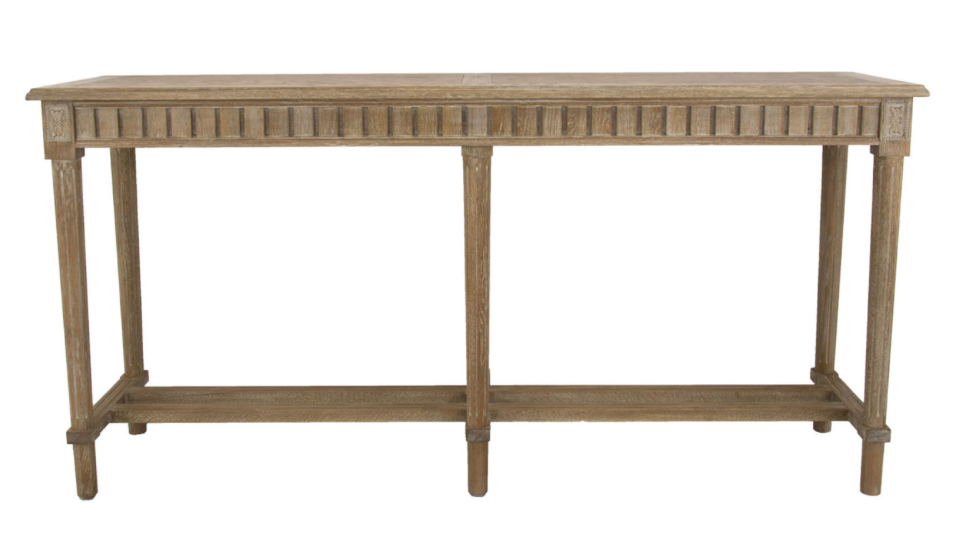 Natural Console Table 72x18x35.5