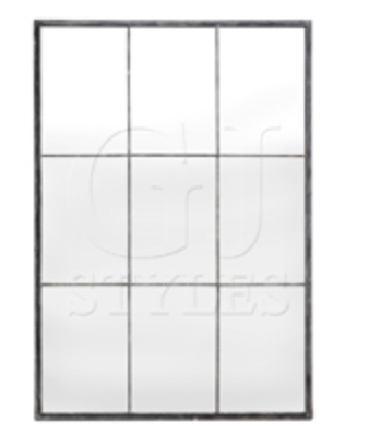Toucy Iron Framed Mirror 40x58