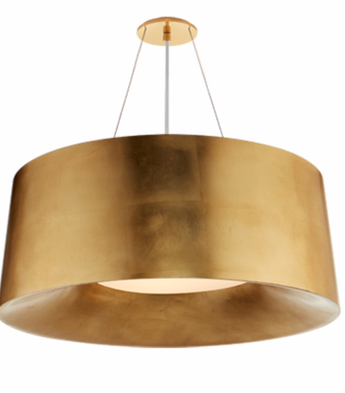 Halo Medium Hanging Shade in Gild