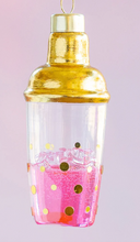 Load image into Gallery viewer, Cocktail Shaker Ornament 4.75&quot;
