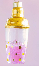 Load image into Gallery viewer, Cocktail Shaker Ornament 4.75&quot;
