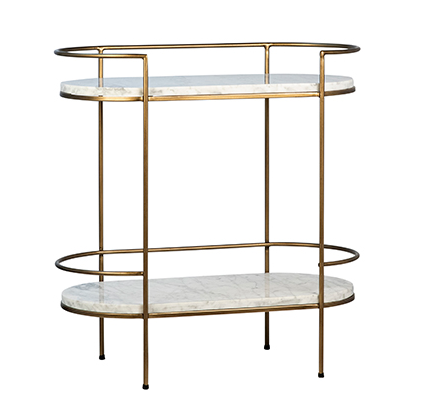 Concord Oval Tray Trolley