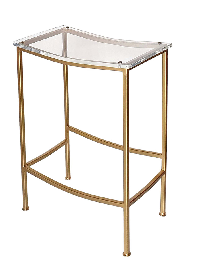 Acrylic Bar Stool- Counter Height
