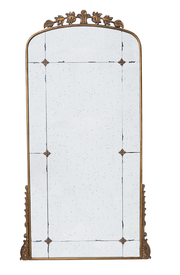 Antique Gold Floor Mirror 40x76