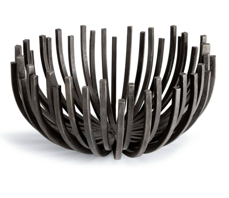 Webbed Bowl - Black Iron