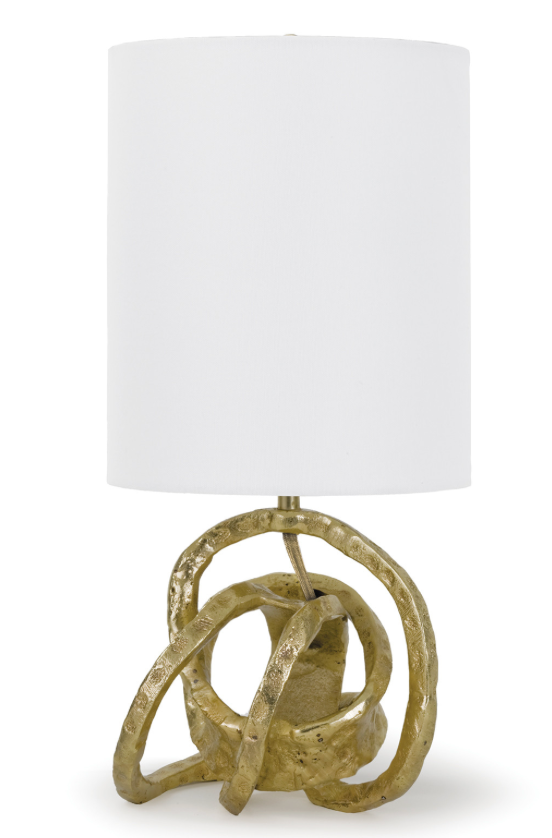 Mini Knot Lamp - Gold