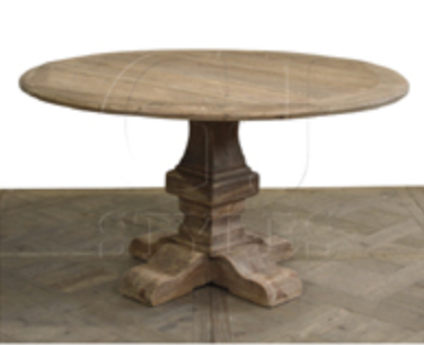 Rustic Reclaimed Oak Table 55x30.5