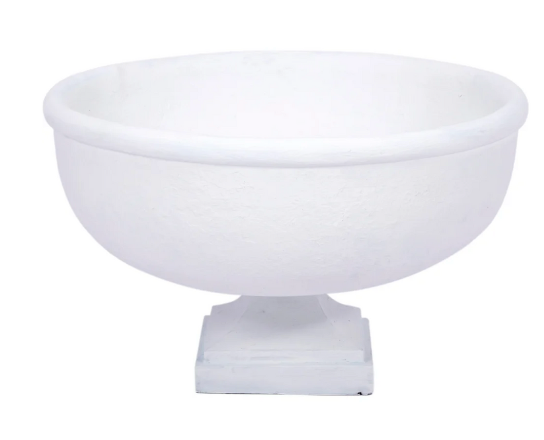 White Gesso Robins Bowl