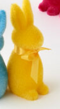 Load image into Gallery viewer, Flocked Bunny- 6&quot;
